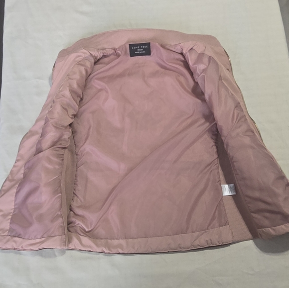 Love Tree Pink Quilted Puffer Vest - Picture 4 of 8